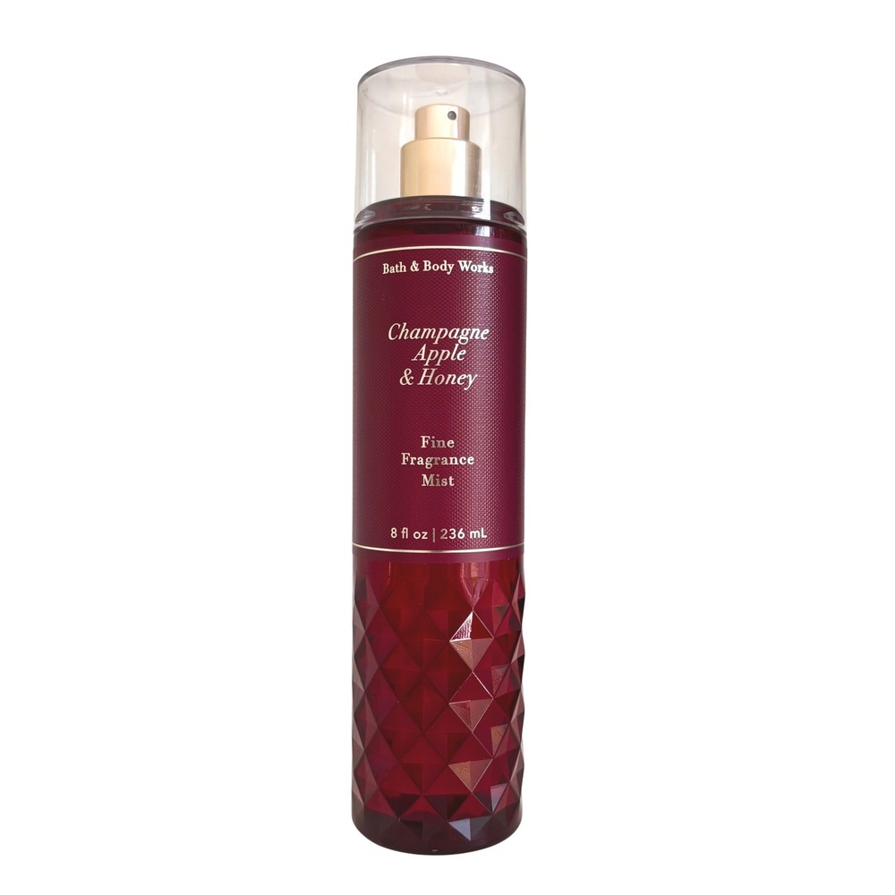 Bath & Body Works Champagne Apple & Honey Fine Fragrance Mist 8 oz 95% Full